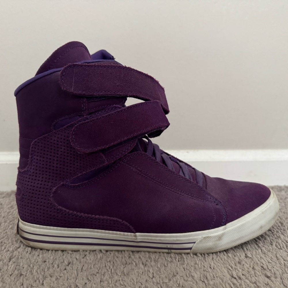 Supra RARE TK Society Hi-Top Purple Men’s 9.5 Shoes